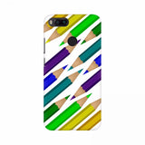 Colorful pencil design mobile case cover, protects all phone models from scratches and chips