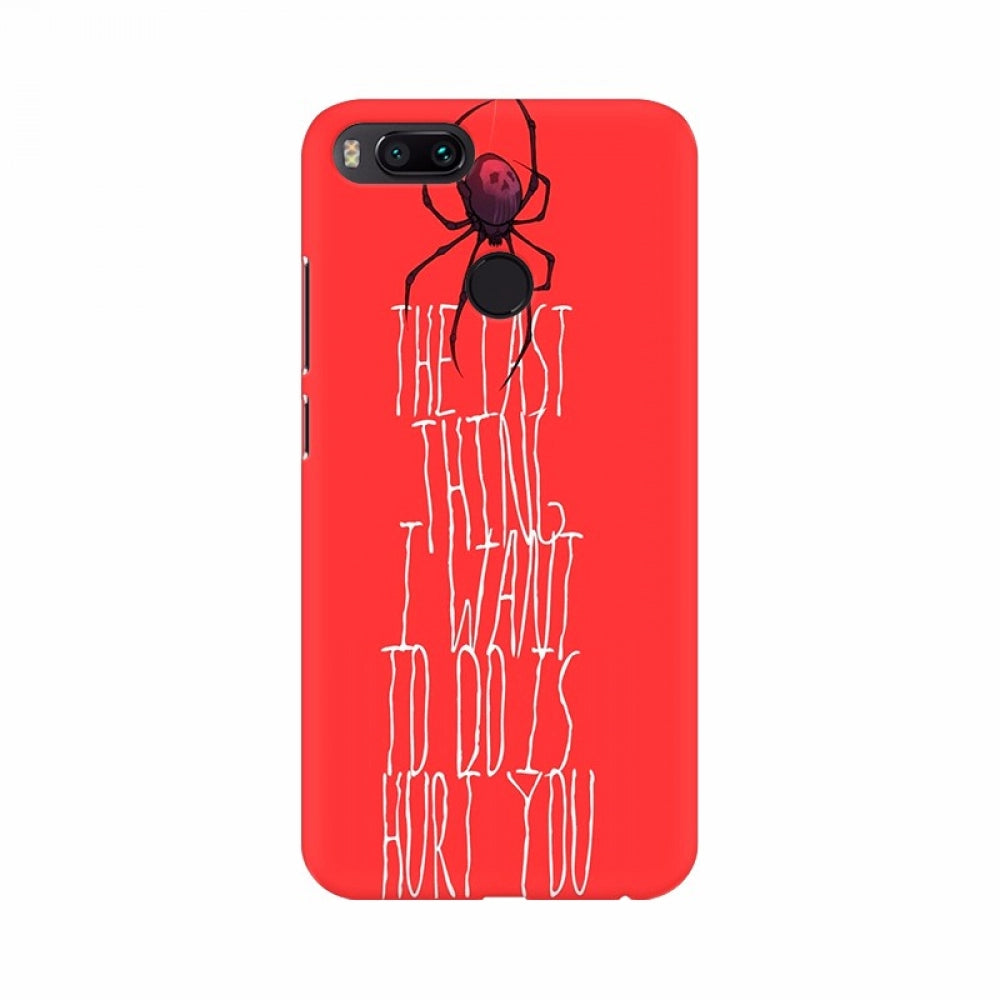 Orange background with text mobile case, high-quality, lightweight, fits all phone models, scratch and bump protection, perfectly shaped holes for access