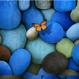 Colorful Stones and butterfly Mobile Case Cover - 100% brand new high-quality, lightweight design, suitable for all phones, protects from scratches and chips. Perfectly shaped holes for buttons, lens, and camera access