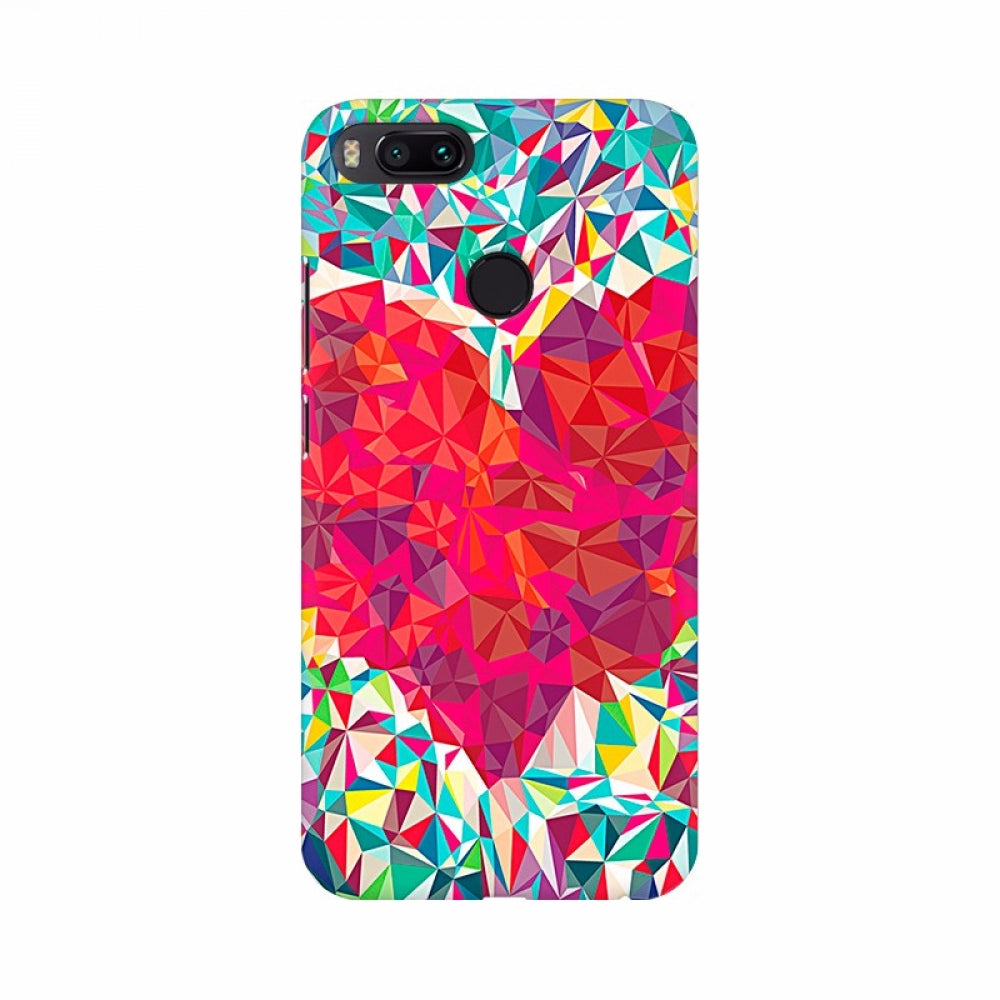 Digital Love pattern Effect Mobile Case - Protective, lightweight, and universally compatible with all phone models, featuring precise cutouts for buttons, lens, and camera