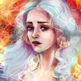 Magic Girl painting mobile case cover - 100% new, lightweight with special design, fits all phone models