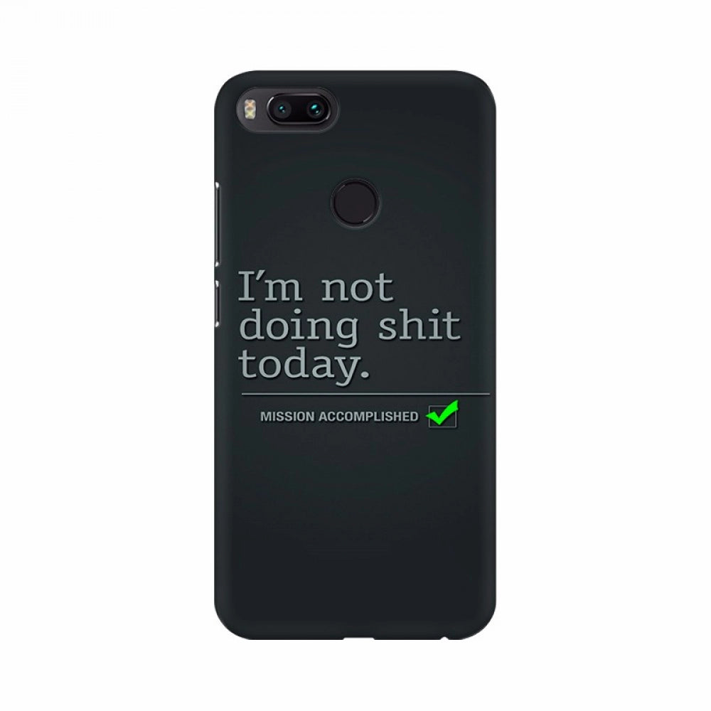 Brand new, lightweight Mission Accomplished text mobile case cover for all phone models, protecting from scratches and bumps with precisely cut holes for easy access