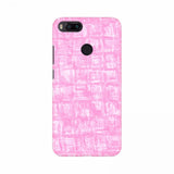 Pink textured mobile case cover, 100% new & high-quality, fits all phones, offers scratch protection with accessible buttons and camera holes