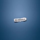 Be original Text with Blue background Mobile Case Cover