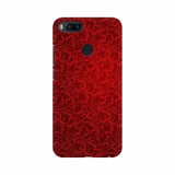 Red floral wallpaper mobile case cover - 100% new, lightweight with special design, fits all phones protecting from scratches and bumps