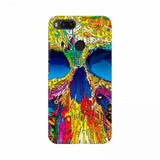 Skull illustration mobile case cover, high-quality protective accessory for all phone models