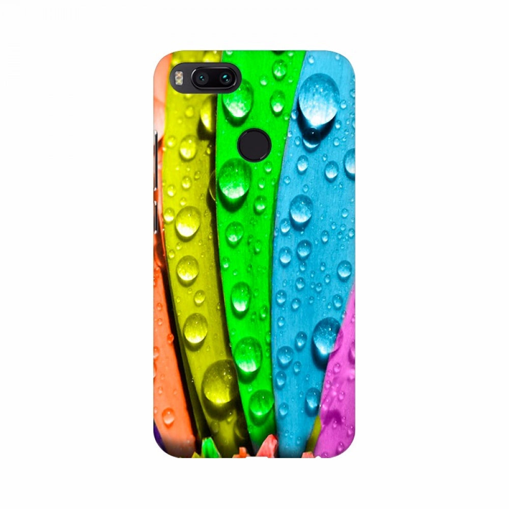 Vibrant leaves waterdrop design mobile case cover, protective and lightweight for all phone models