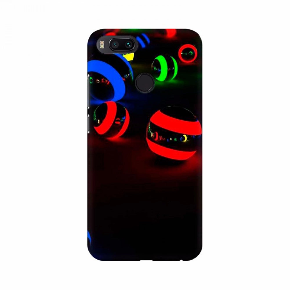 Colored balls effect mobile case cover - 100% new, lightweight, high-quality case protects phones from scratches and bumps, access to buttons, lens, and camera