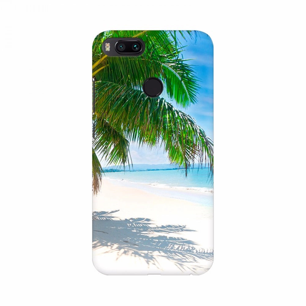 Painted tree design mobile case cover, lightweight & high-quality, fits all phone models, scratch and impact protection with access to buttons, lens, and camera