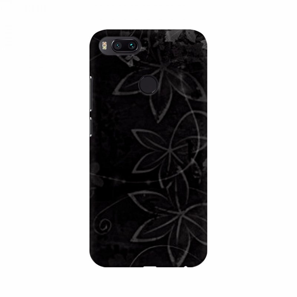 Light floral mobile case for all phones, dark background protection against scratches and bumps