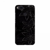 Light floral mobile case for all phones, dark background protection against scratches and bumps