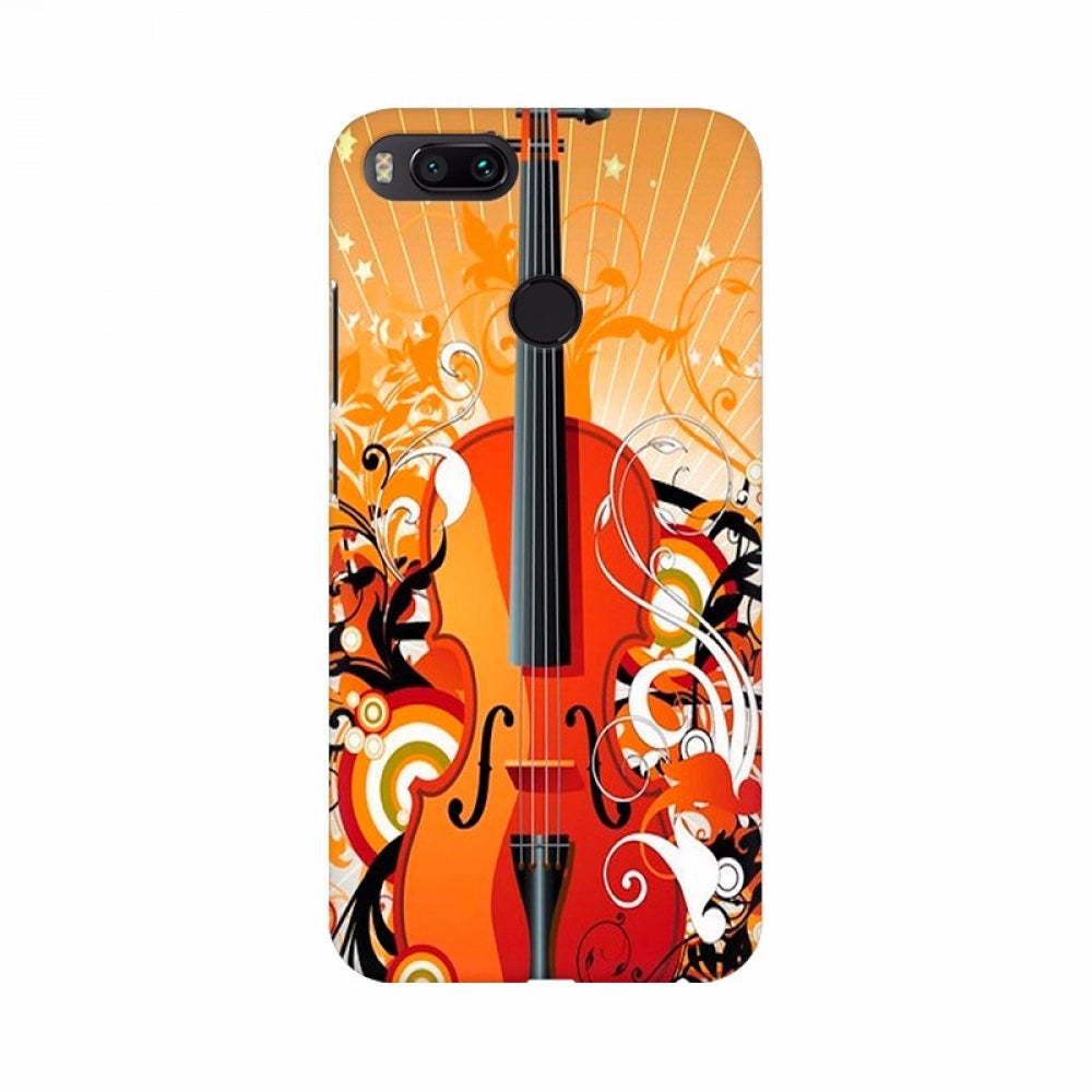 Orange color high-quality guitar mobile case cover, lightweight with special design, protects phone from scratches and chips. Perfect fit for all models. Button, lens, and camera accessible through perfectly shaped holes. Brand new 100% case cover packaging