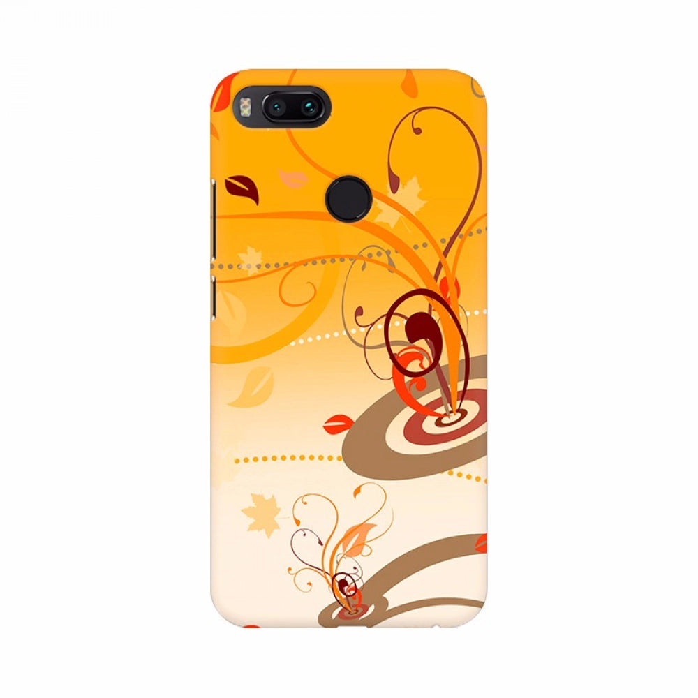 Orange color high-quality mobile case cover for all phones, protects against scratches and bumps with perfectly shaped holes