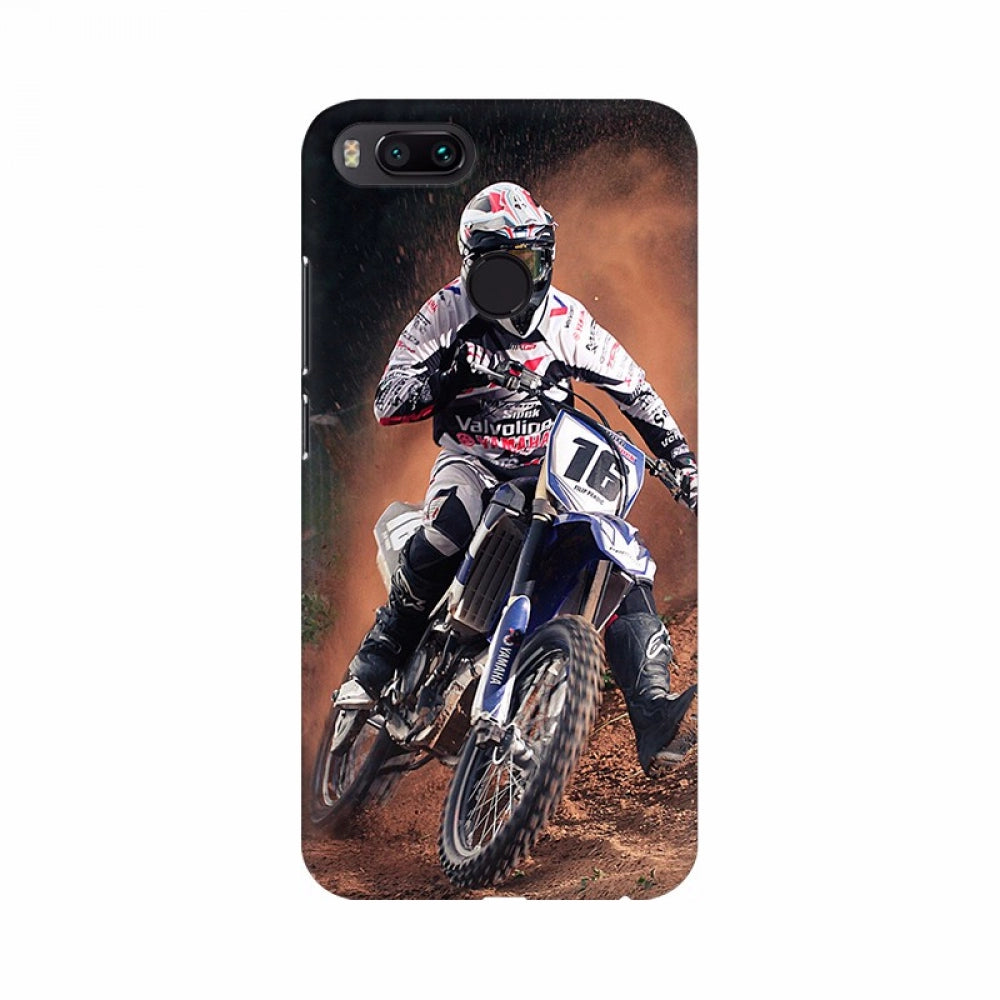 Fast bike race mobile case, lightweight and high-quality, suits all phone models, protects from scratches and bumps, camera and buttons accessibility guaranteed