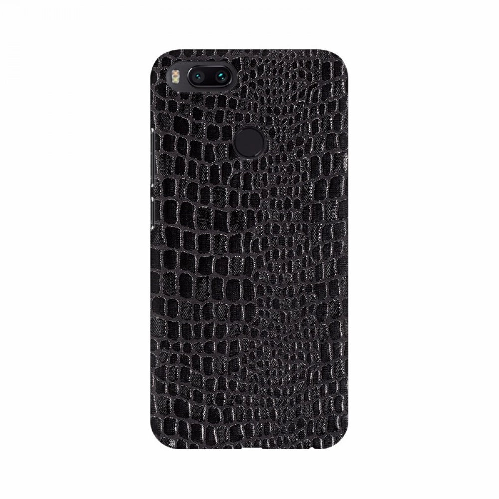 Black net mobile case cover, high-quality, lightweight, fits all phones, scratch and bump protection with accessible buttons, lens, and camera