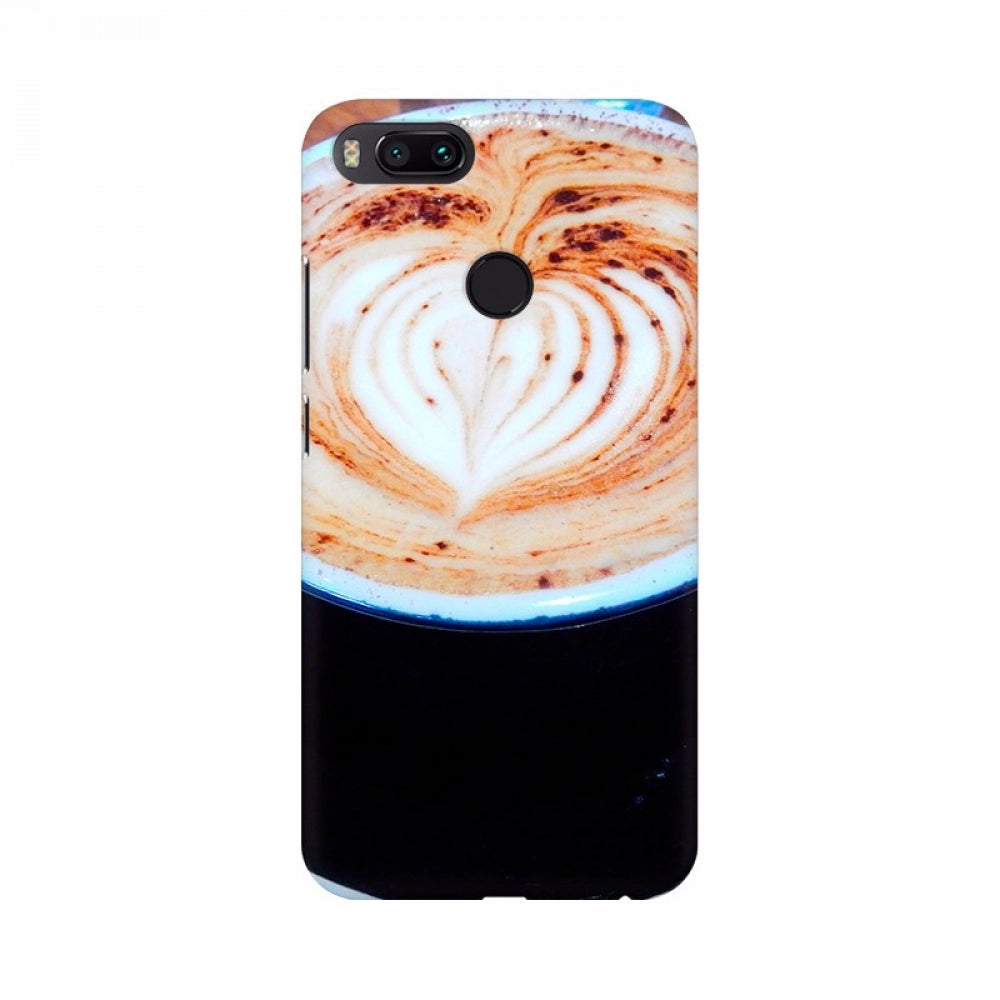 Heart cup coffee mobile case, lightweight, fits all phones, protects from scratches & chips
