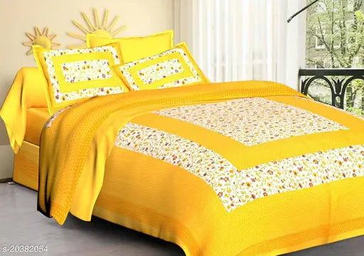 Voguish floral bedsheets from India, classy and perfect for any room