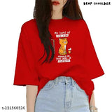 Women's oversized cat t-shirt