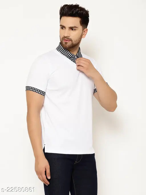Solid polyester Eppe Men's Active T-shirt, odor-free activewear for men. Made in India