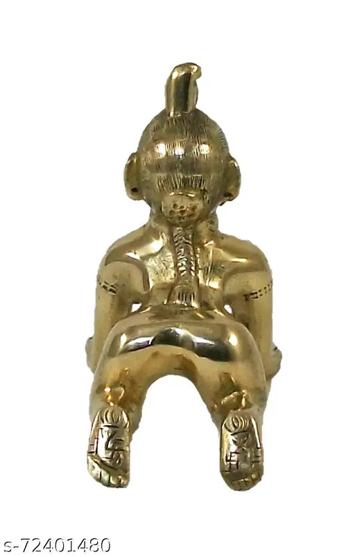 Brass Neo Classical Radha Krishna Idol, 35 inches tall