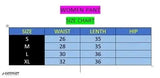 The image displays a party wear combo pack for women, featuring cargo pants with zip closures. The color of the pants is not visible from this description, and no additional details about the material or fit are evident. "Party wear combo pack for women - cargo pants with zip closures