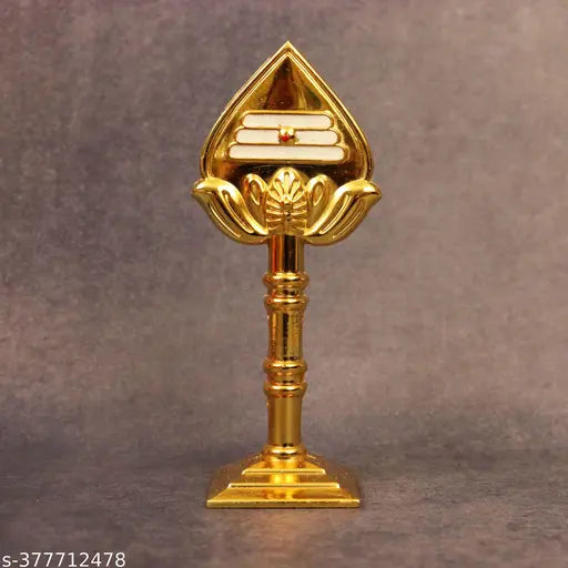 Gold decorative Spillbox Car Dashboard Idol, perfect for gifting or home/office use