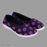Synthetic printed ballerina shoes, AKTS Bellies For Women PACK OF 1, slip-on, India