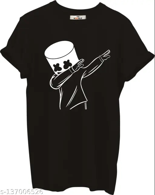 Trendy cotton t-shirt for men, elegant fit, Made in India