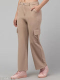 Lycra women's and girls' solid net trousers, available in sizes 26, 28, 30. Indian-made fashion for all ages