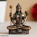 Resin Shiva statue, 7cm x 3.5cm x 8cm, ideal for home office or altar decor and gifting