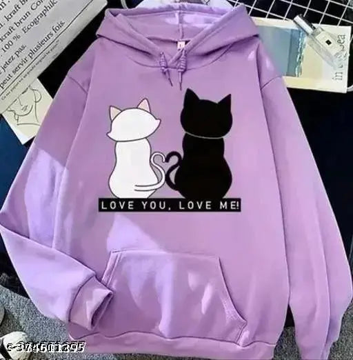 Fleece printed net Huddi for women and girls, long-sleeved, available in S, M, L, XL. Made in India