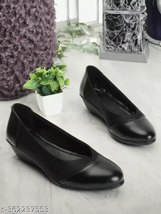 Stylish PU bellies for women and girls - trending design, comfortable platform shoe for casual, office, partywear, and formal occasions