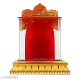 MultiColor polyresin Ganesh idol for car dashboard, home temple & office - religious decor with intricate detailing, ideal for gifting or room/home decoration