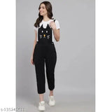 Stylish printed net jumpsuit for girls, new design in polyester, long sleeves, size XS from India