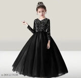 Modern Girls Transd fancy gown, embroidered net multi-color, Diwali dress for young girls