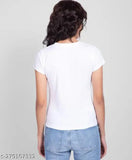 Polycotton Sinchan Round Neck Women's T-shirt, printed net design, short sleeves, XS-XXL sizes. Comfortable fabric, stylish trend for summer & autumn seasons. Made in India