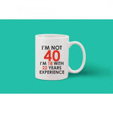 Printed ceramic coffee mug (white, 11oz) - ideal gift for any occasion, can be used hot or cold