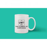 Printed ceramic coffee mug, white, 11oz - ideal gift for any occasion, can be used hot or cold