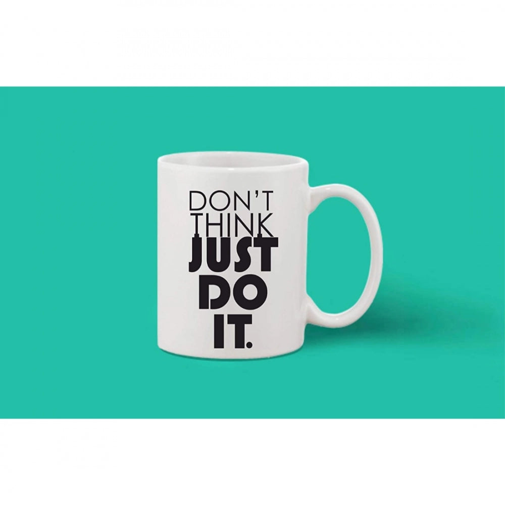 Printed ceramic coffee mug - white, 11oz. Ideal gift for any occasion, can be used hot or cold