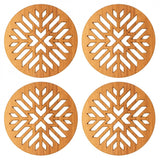 Wooden Coasters for Tea Coffee (Set of 4) - GillKart