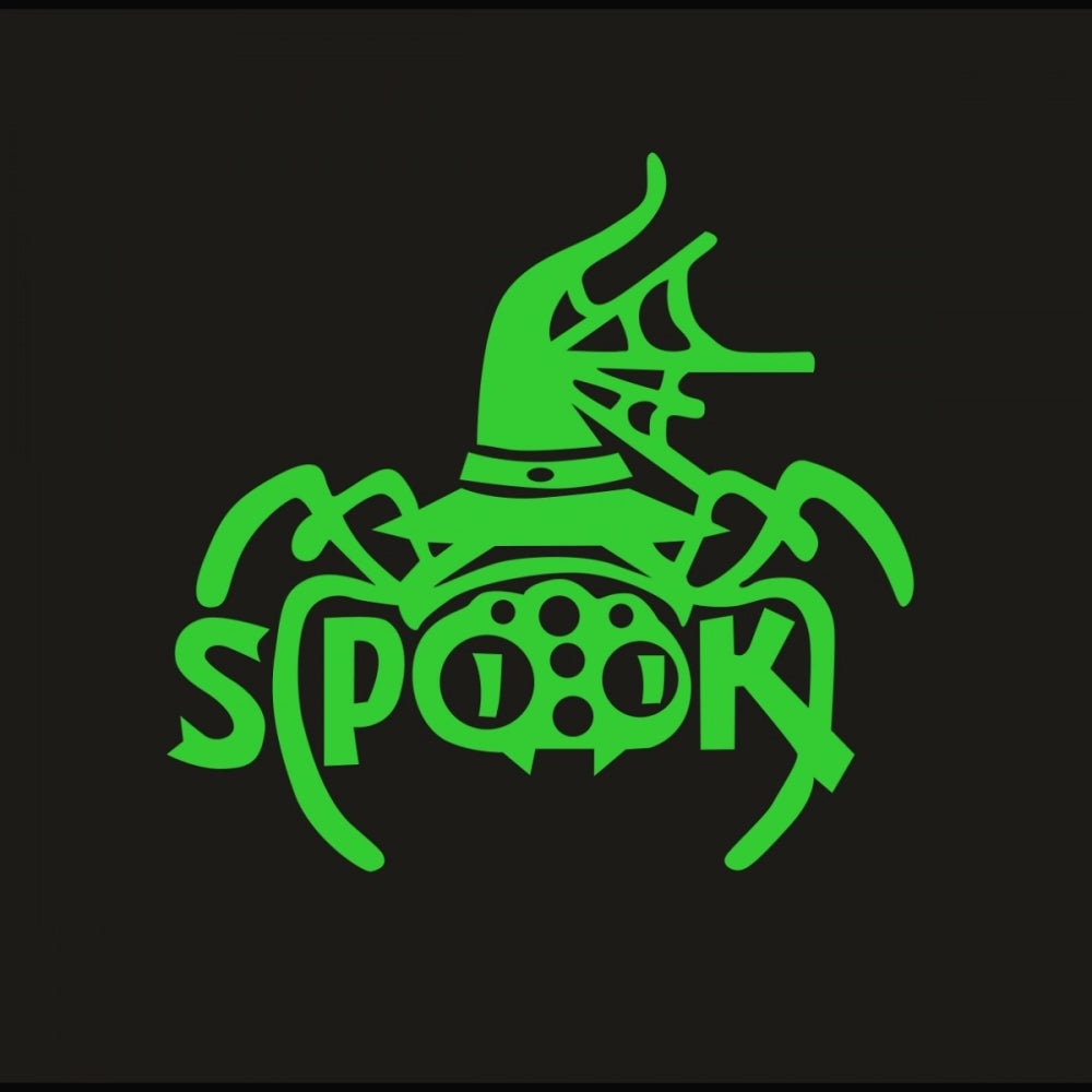 Green vinyl decorative radium wall sticker for calming, dark-enhancing home decor (26x24cm)