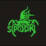 Green vinyl decorative radium wall sticker for calming, dark-enhancing home decor (26x24cm)