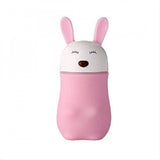 Assorted rabbit-shaped USB humidifier with LED lamp and aroma oil diffuser for car, home, and office
