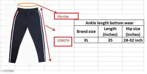 Stylish cotton ankle length yoga pants for girls, set of four, free size