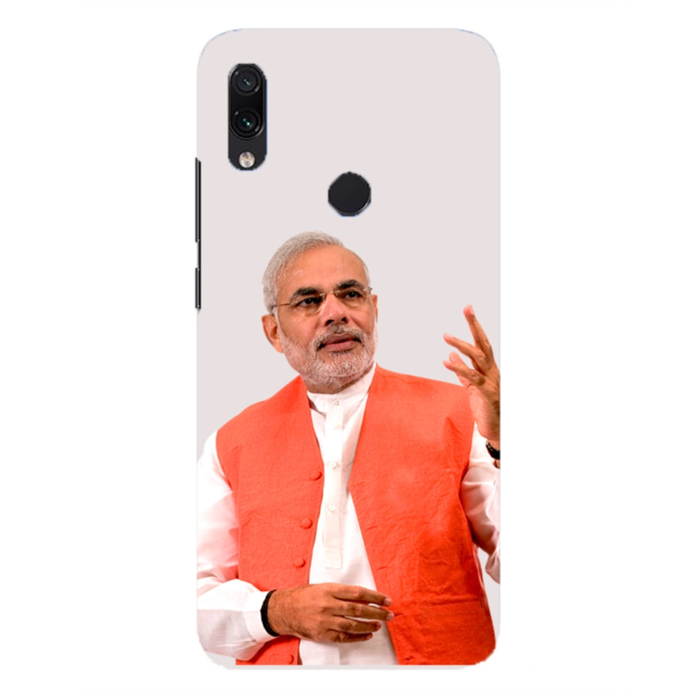 Printed Narendra Modi hard mobile case cover - high-quality, lightweight case protects phone from scratches and bumps, with access to buttons, lens, and camera