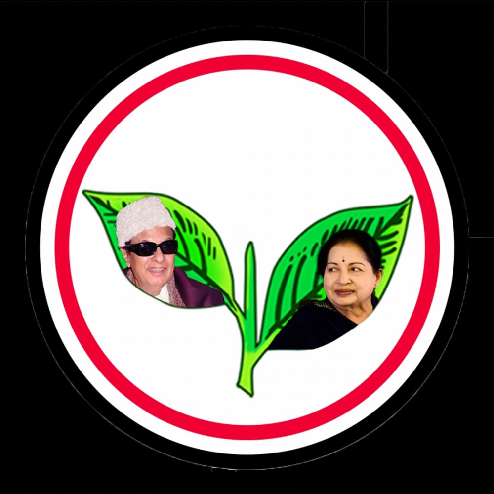 Printed ADMK party symbol hard mobile case, high-quality, fits all phone models, scratch protection