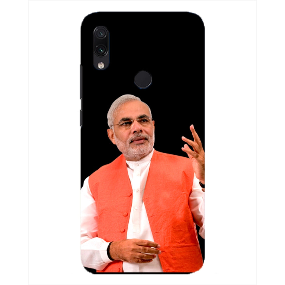Printed Narendra Modi mobile case, high-quality, lightweight, protects phone from scratches, suitable for all models