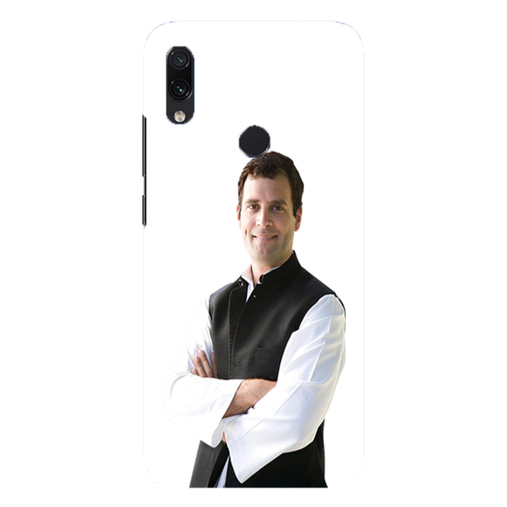Printed Rahul Gandhi hard mobile case cover - New, lightweight protection for all phones with special design, holes for buttons and camera access