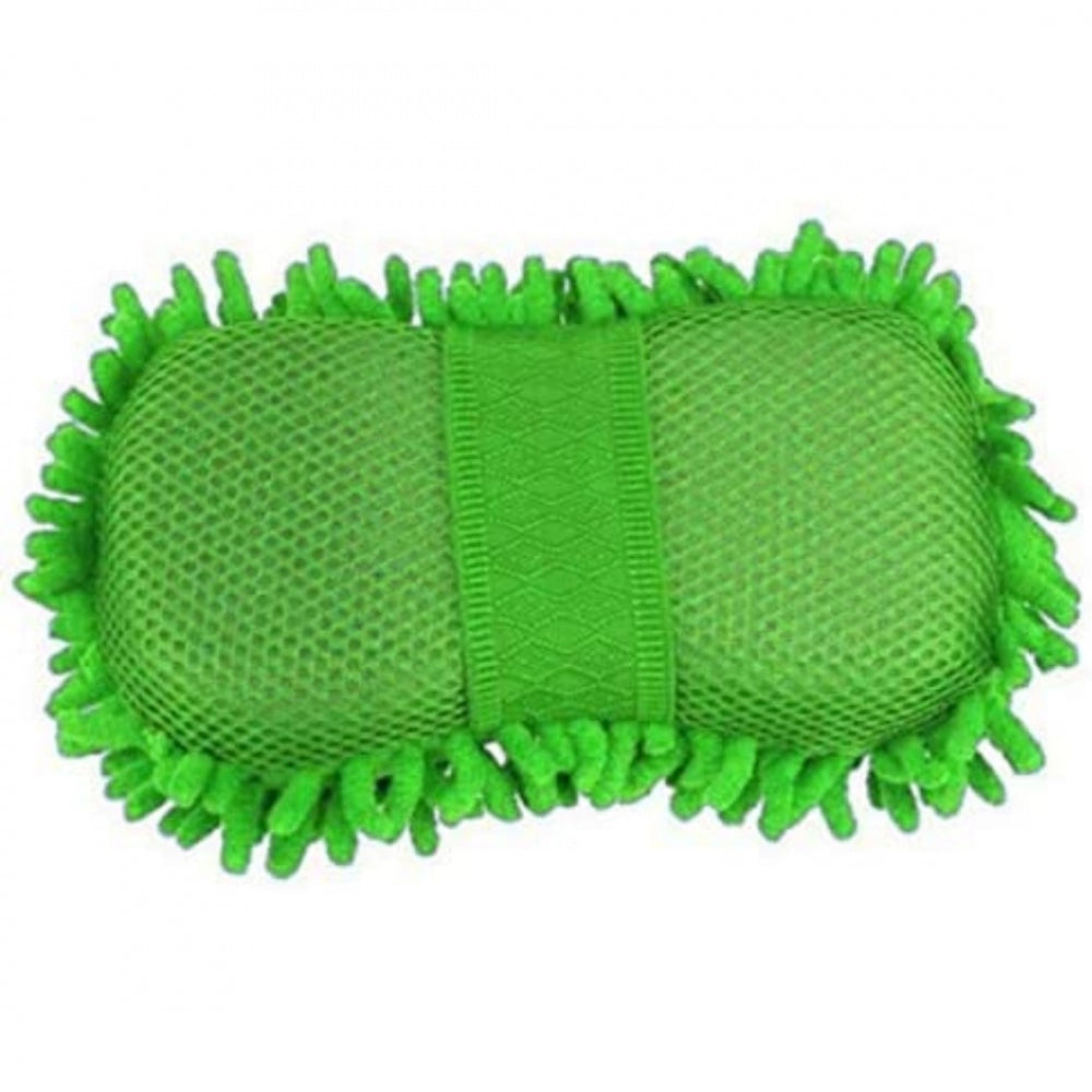 Assorted color microfiber wash & dry cleaning sponge, multipurpose for car, bike, tiles, glass, and more. No scratch or damage to surfaces