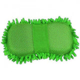 Assorted color microfiber wash & dry cleaning sponge, multipurpose for car, bike, tiles, glass, and more. No scratch or damage to surfaces